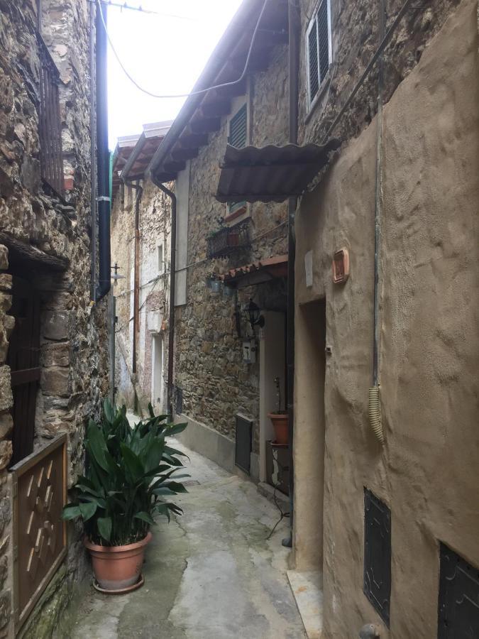 House In The Medieval Village Apricale Luaran gambar