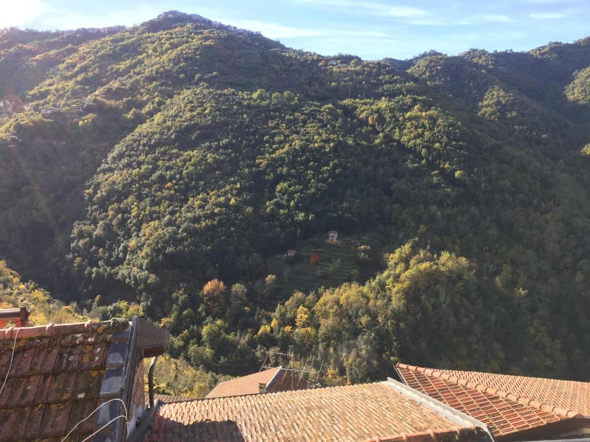 House In The Medieval Village Apricale Luaran gambar